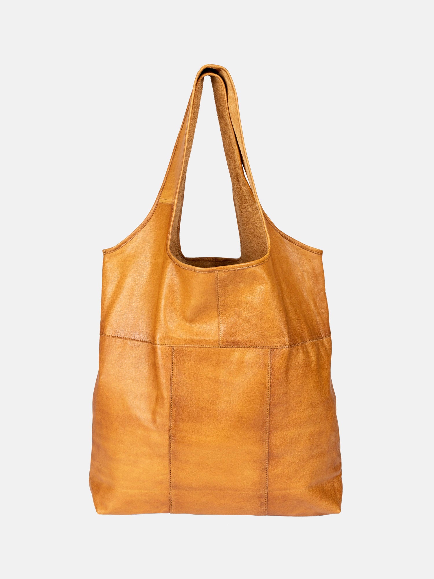 RE:DESIGNED Lyra Urban Shopper Burned Tan Leder