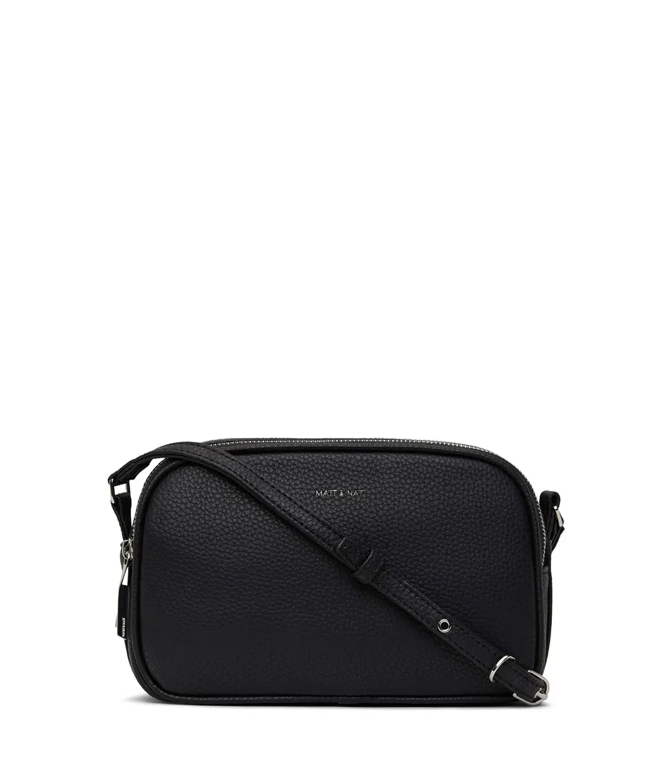 Matt & Nat Purity Pair Umhängetasche schwarz vegan