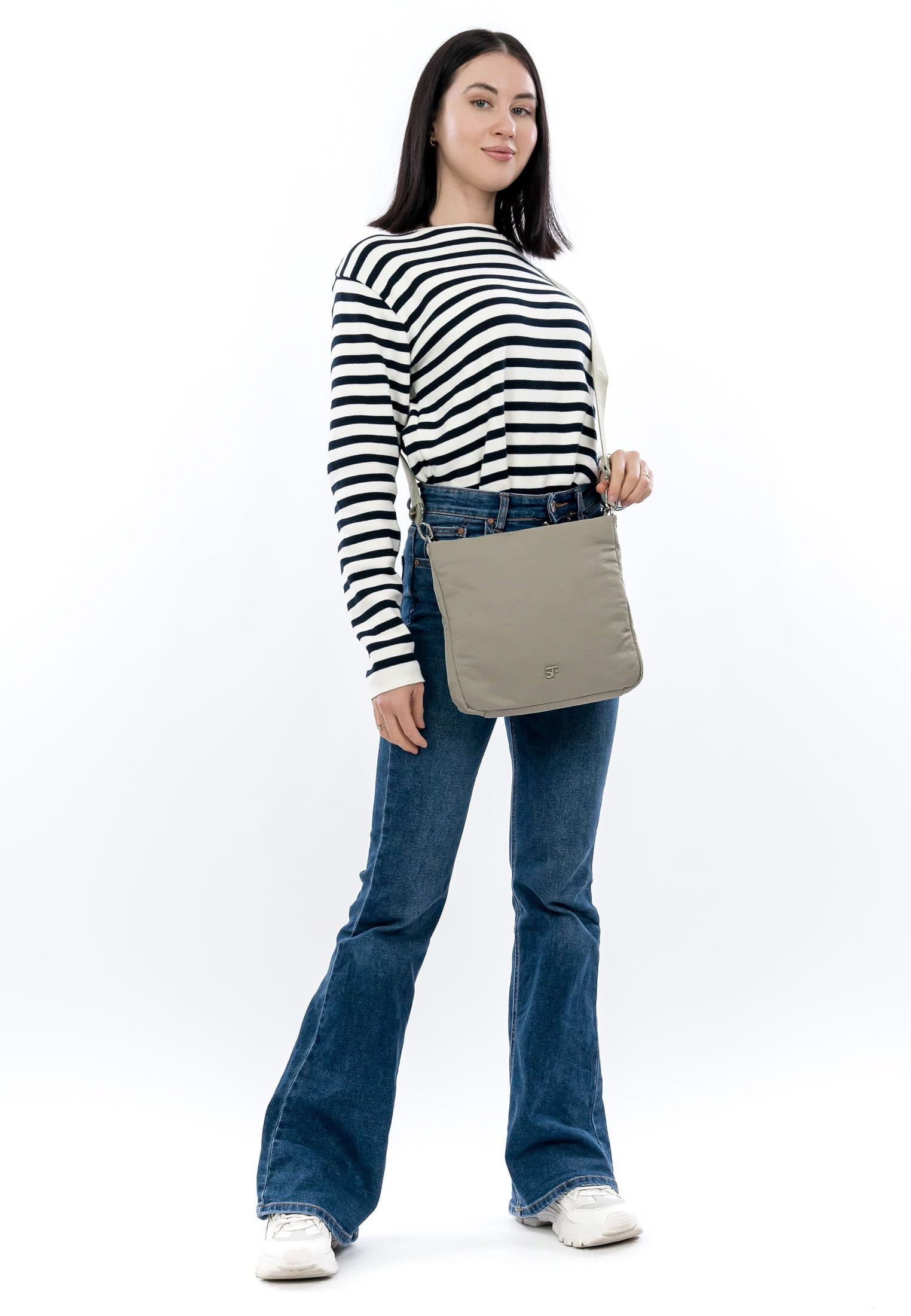 SURI FREY Abby Crossover Tasche Lightkhaki