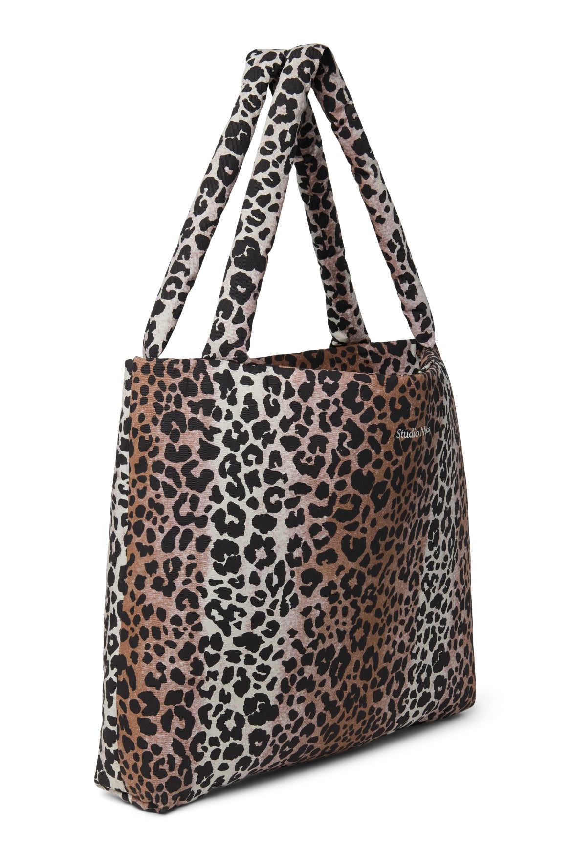 Studio Noos Soft Cotton Mom Bag Shopper Hazel Leopard