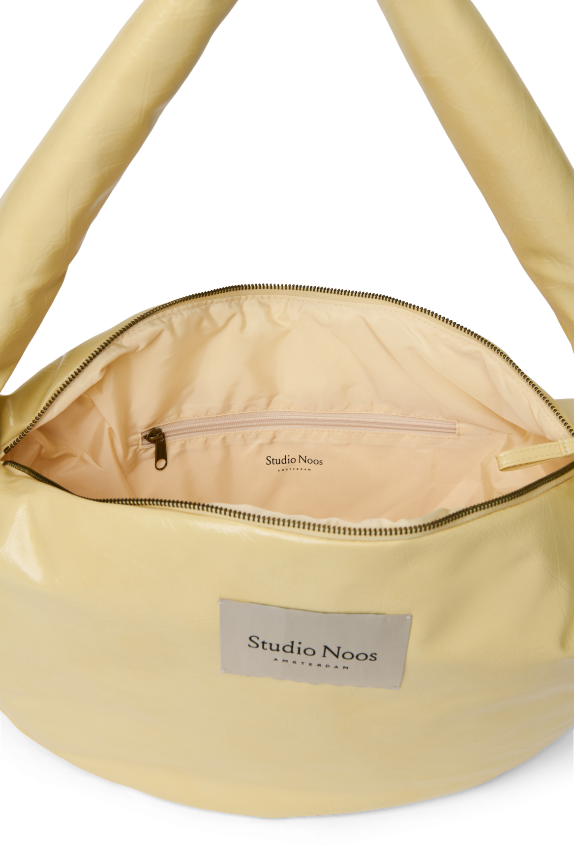 Studio Noos Vegan Leather Umhängetasche buttergelb