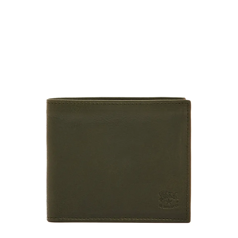 Il Bisonte Feniglia Geldbörse Vollleder bosco Herren