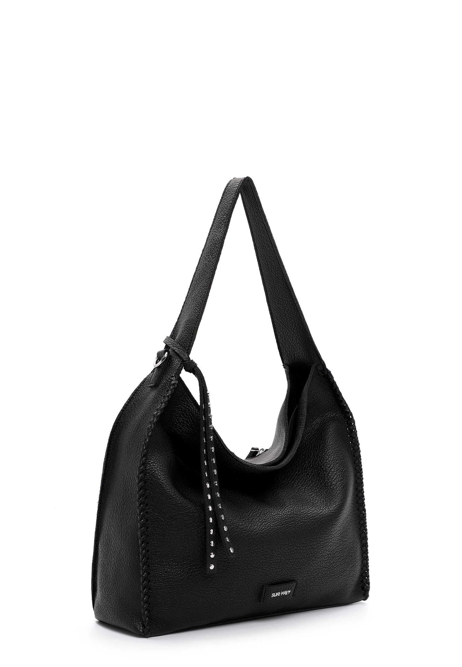 SURI FREY Franzy Hobo Bag M Schultertasche Schwarz A4