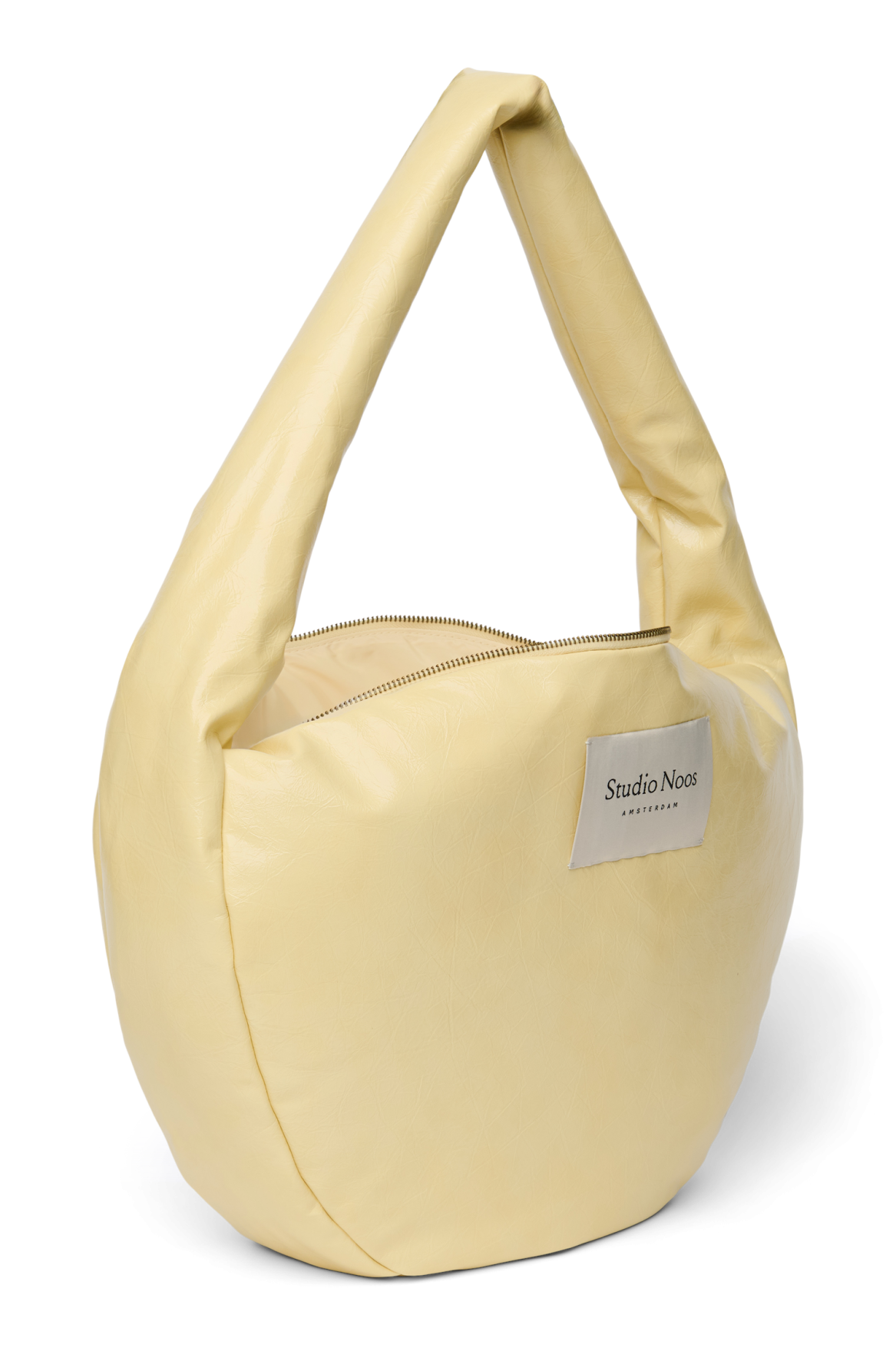 Studio Noos Vegan Leather Umhängetasche buttergelb