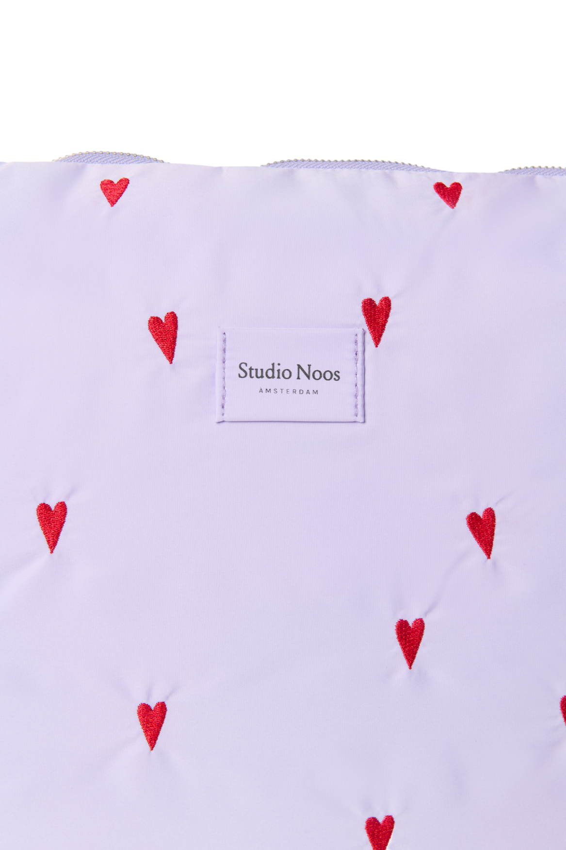 Studio Noos Puffy Wickeltasche Purple Hearts