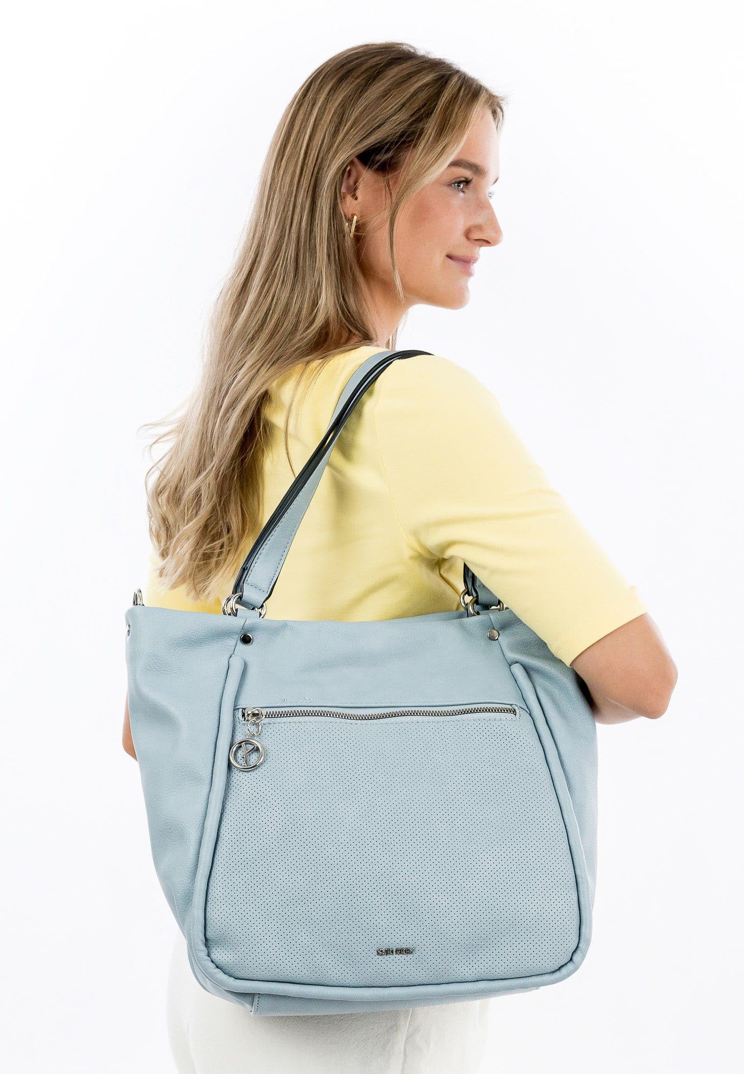 SURI FREY Patsy Cityshopper Crystal Blue groß