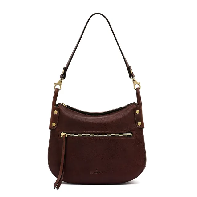 Il Bisonte Essenza Umhängetasche Damen Vintage-Leder