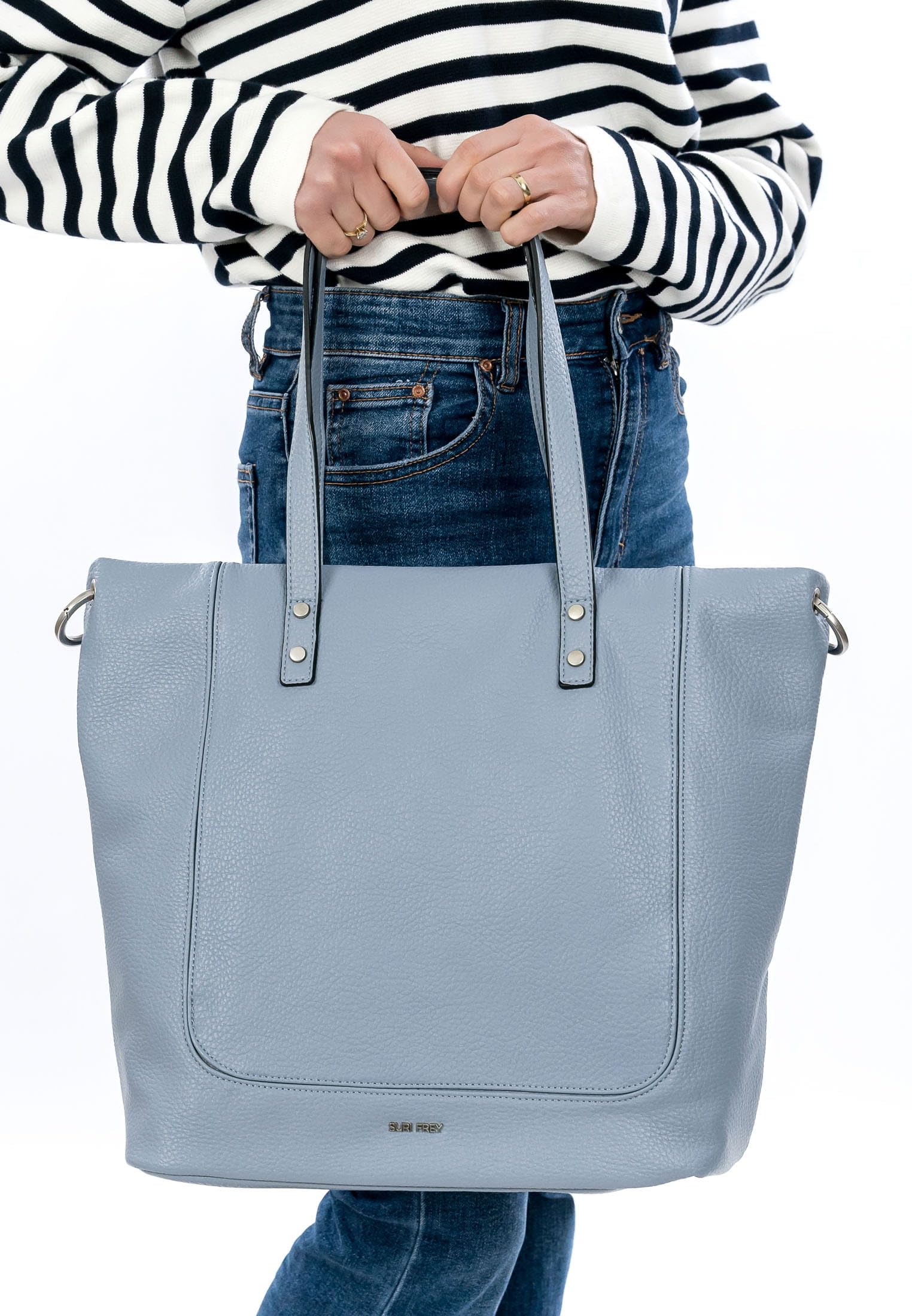 SURI FREY Kimberly Cityshopper Shopper Crystal Blue