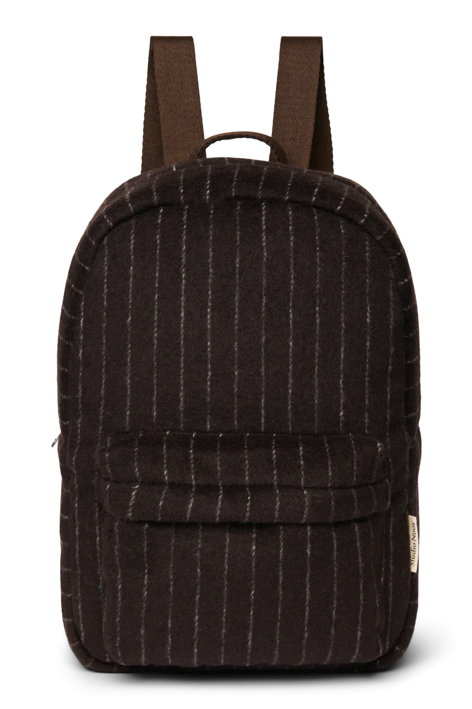 Studio Noos Flannel Midi Rucksack Braun Chalkstripe Kinder