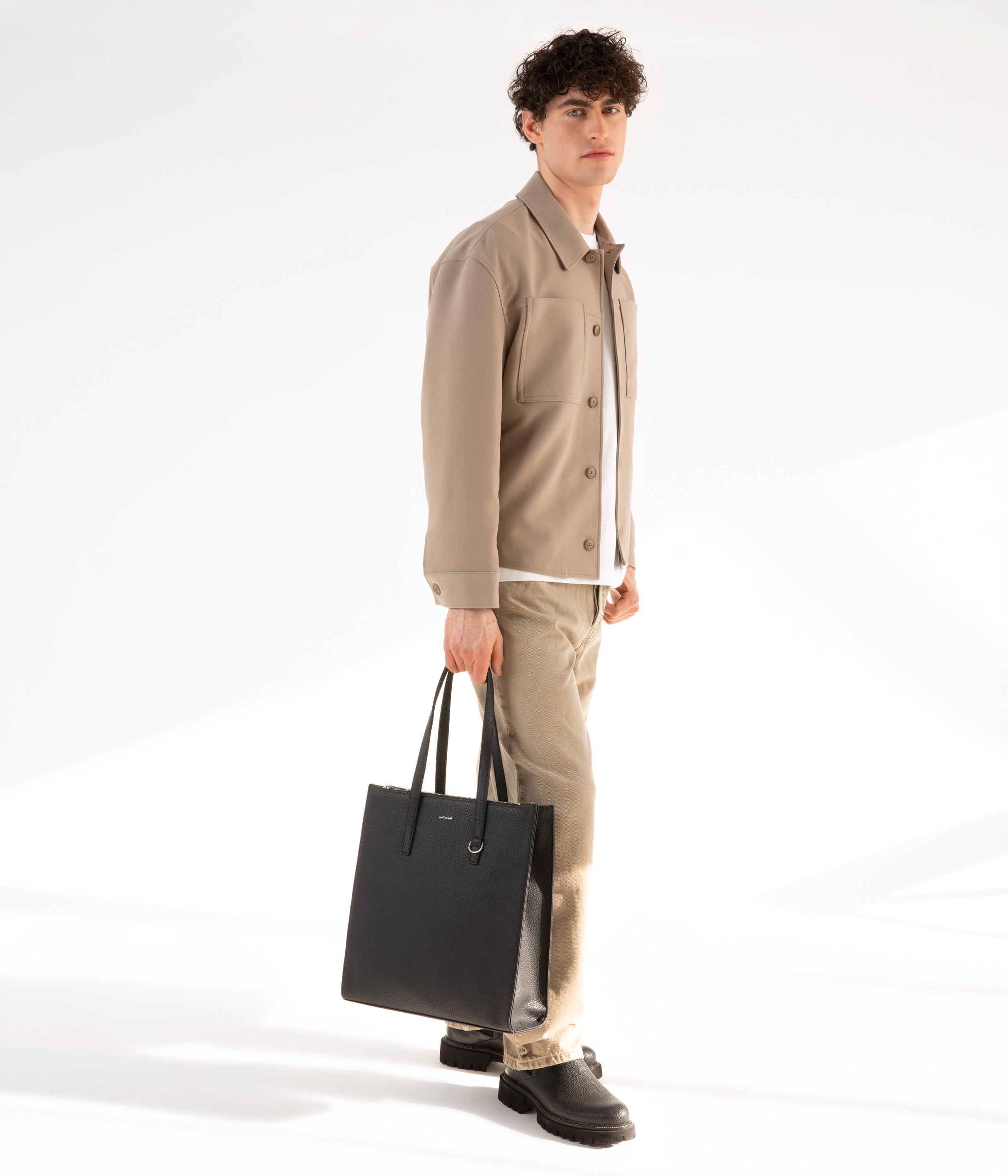 Matt & Nat Canci Purity Shopper Schwarz recycelt
