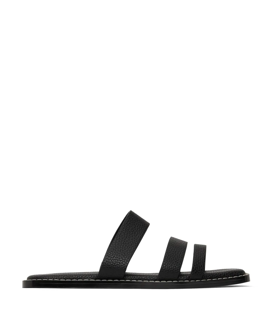 Matt & Nat Anzu Sandalen Damen Schwarz 38 vegan