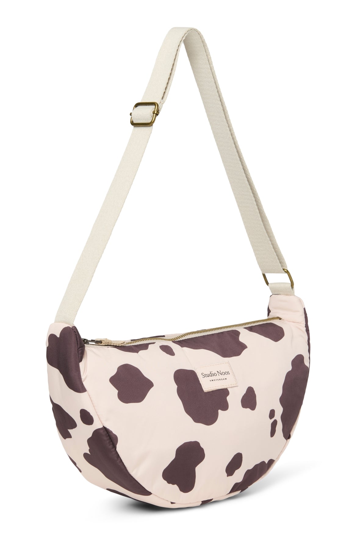 Studio Noos Puffy Bauchtasche Holy Cow Braun