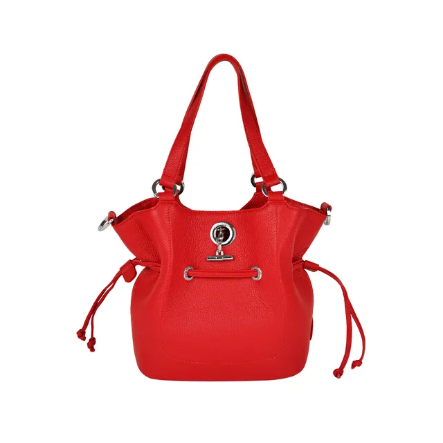 Lamarthe Paris S Handtasche Rot Vollleder
