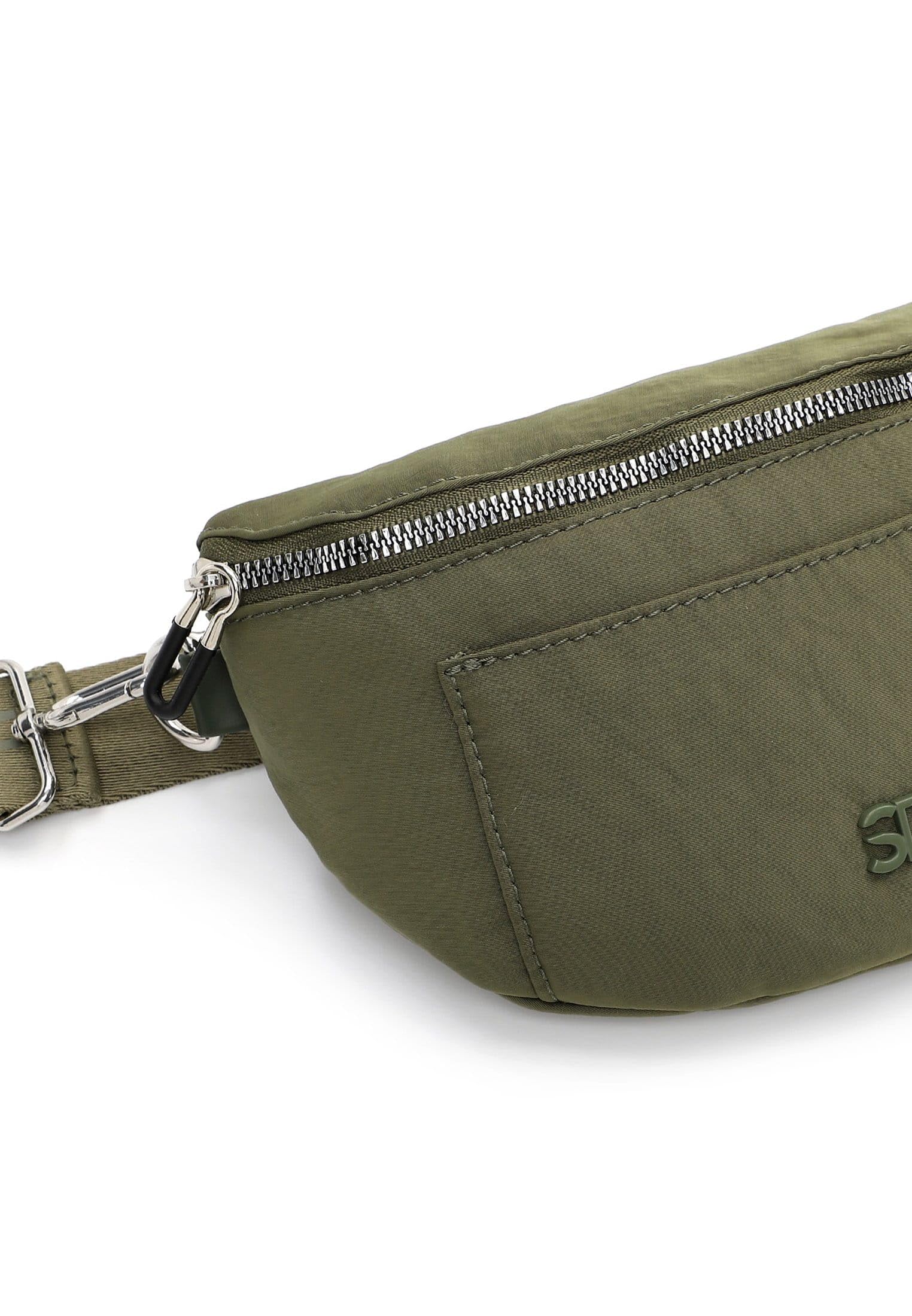 SURI FREY Abby Crossover Umhängetasche Khaki flach