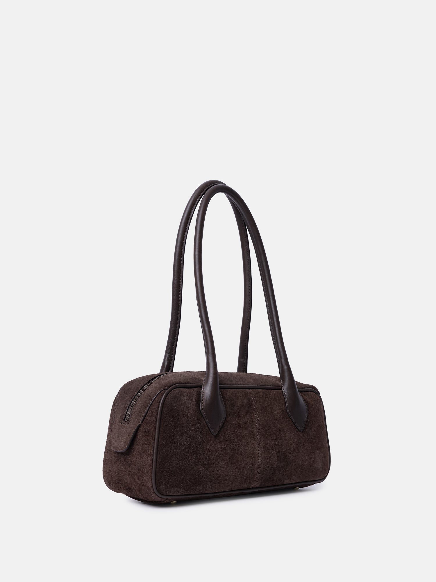RE:DESIGNED Solin Small Handtasche Braun Vollleder