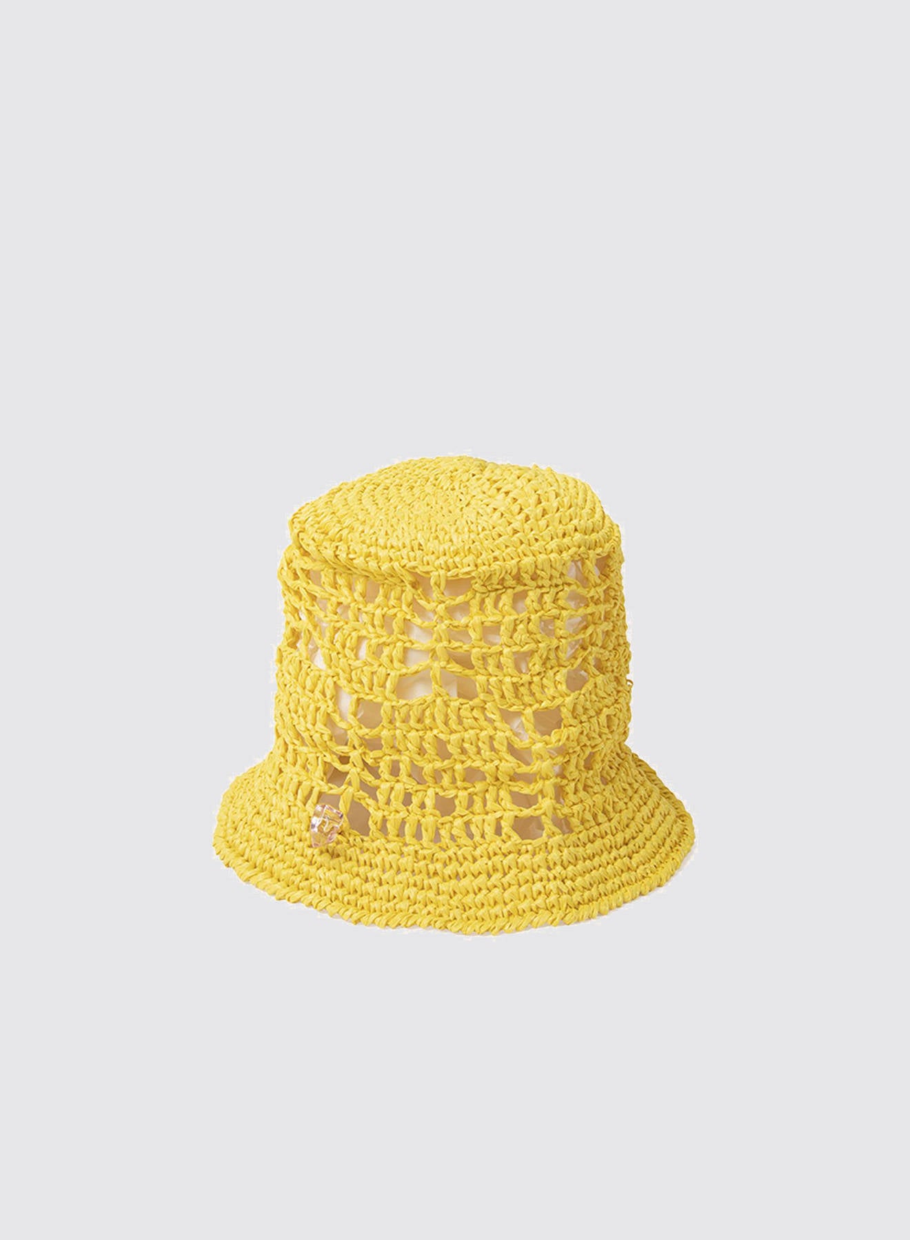 Maria la Rosa Crochet Hut OS Viskose-Raffia