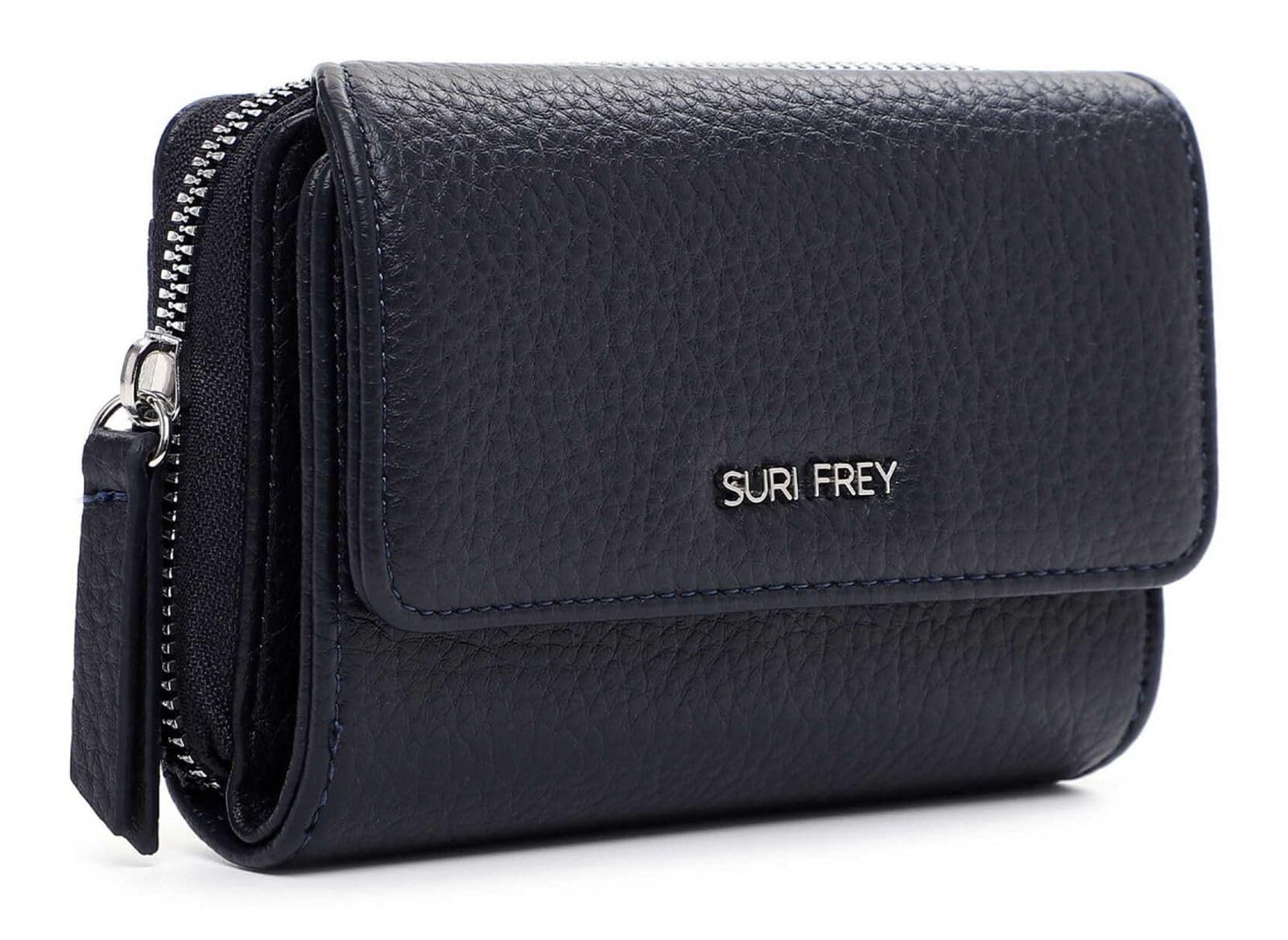 SURI FREY SFY Tiffy Wallet Geldbörse Blue Dunkelblau Druckknopf