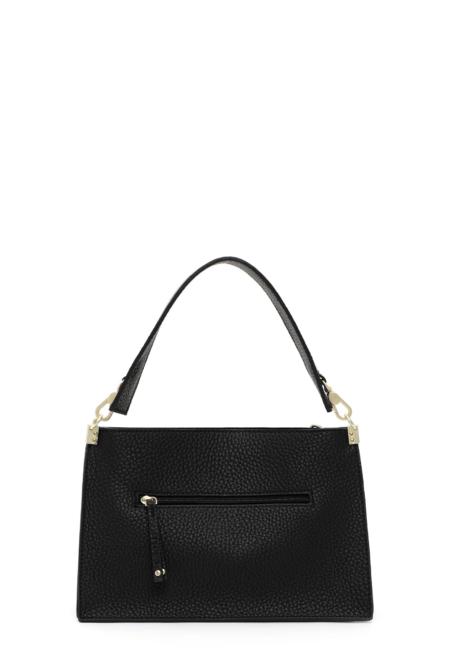 SURI FREY Gwenny Shoulder Bag Schultertasche Schwarz Zipper