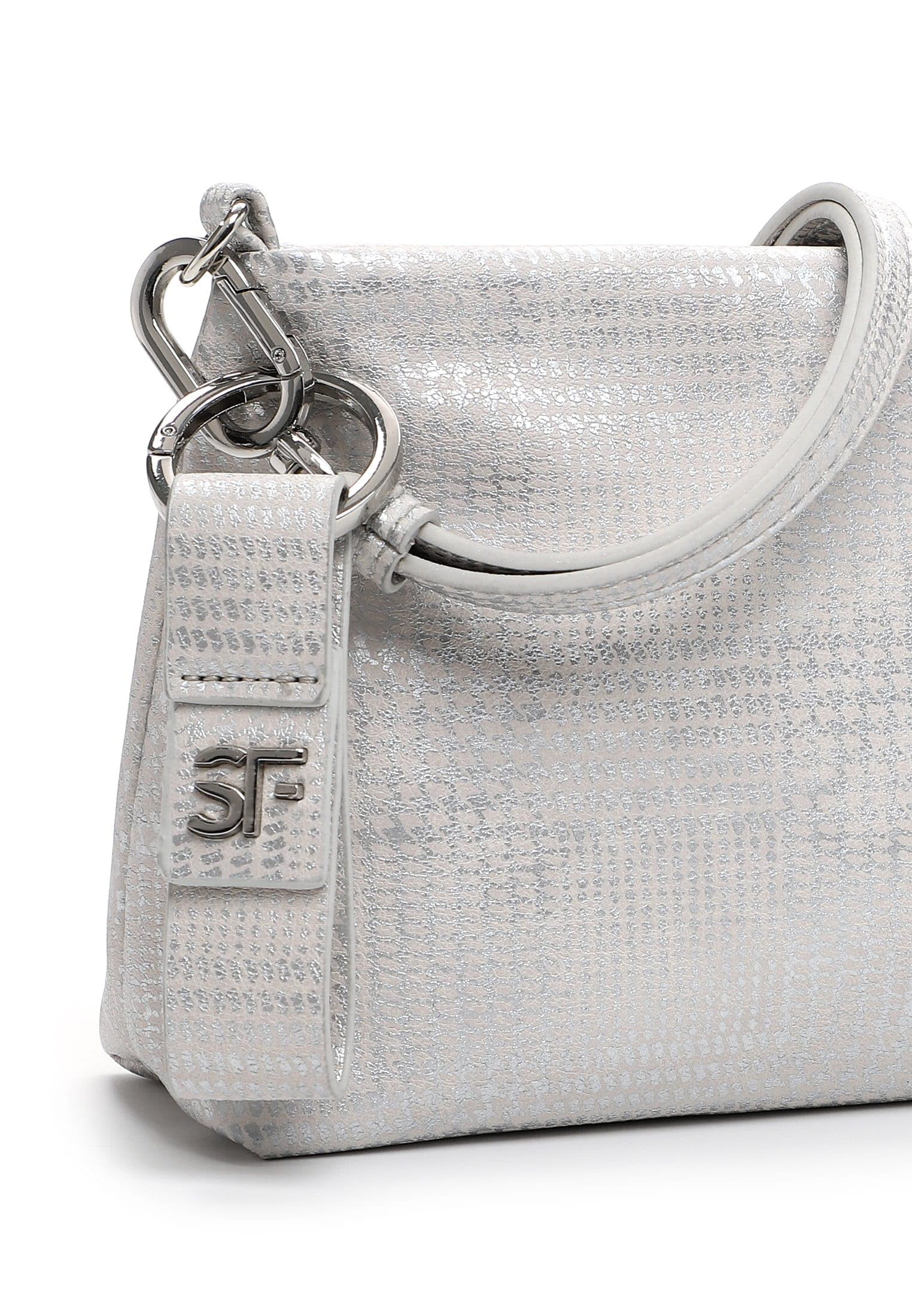 SURI FREY Nicy Crossbody Bag Umhängetasche Silver