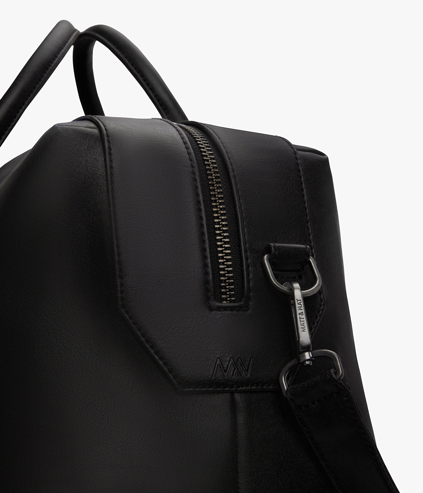 Matt & Nat Andro Vintage Weekender Schwarz vegan