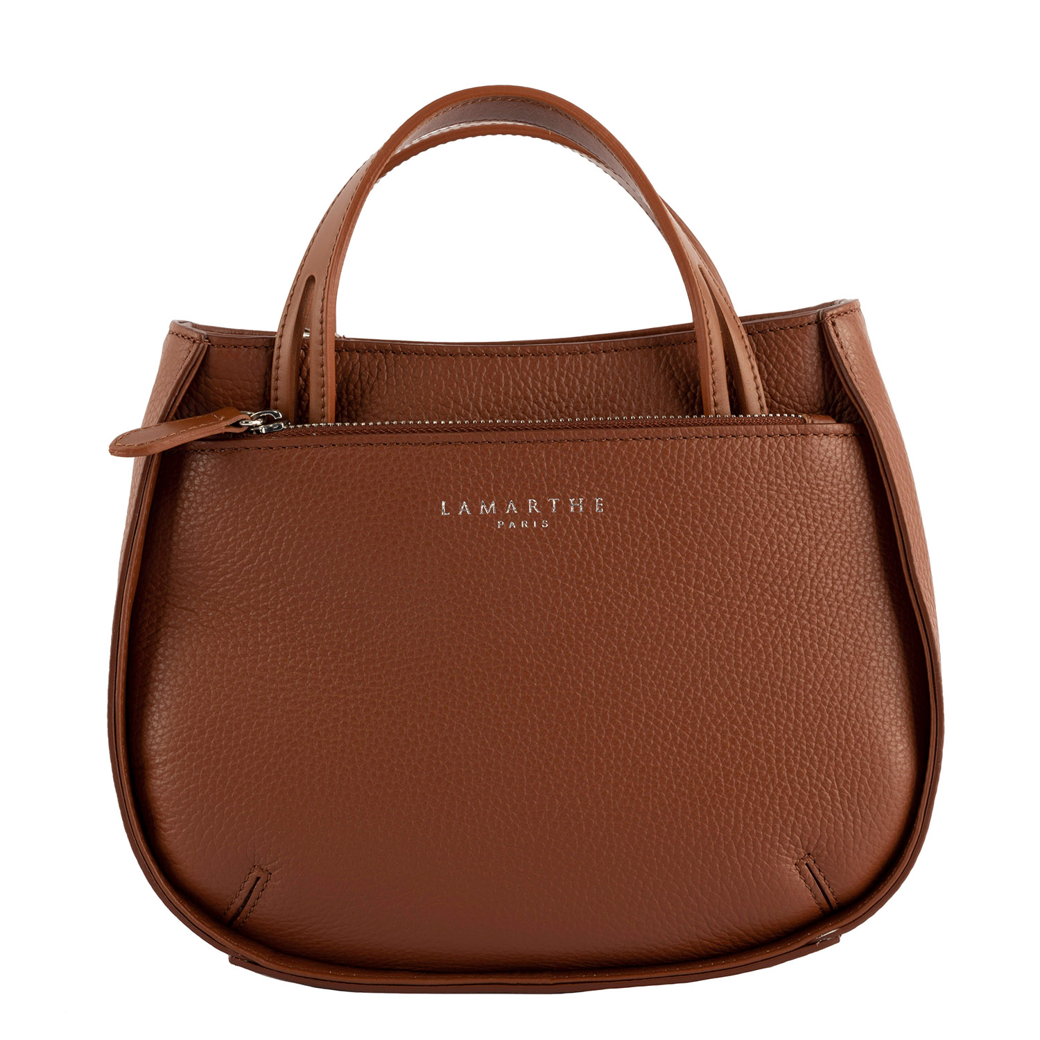 Lamarthe Fidèle Umhängetasche S Cognac Vollleder