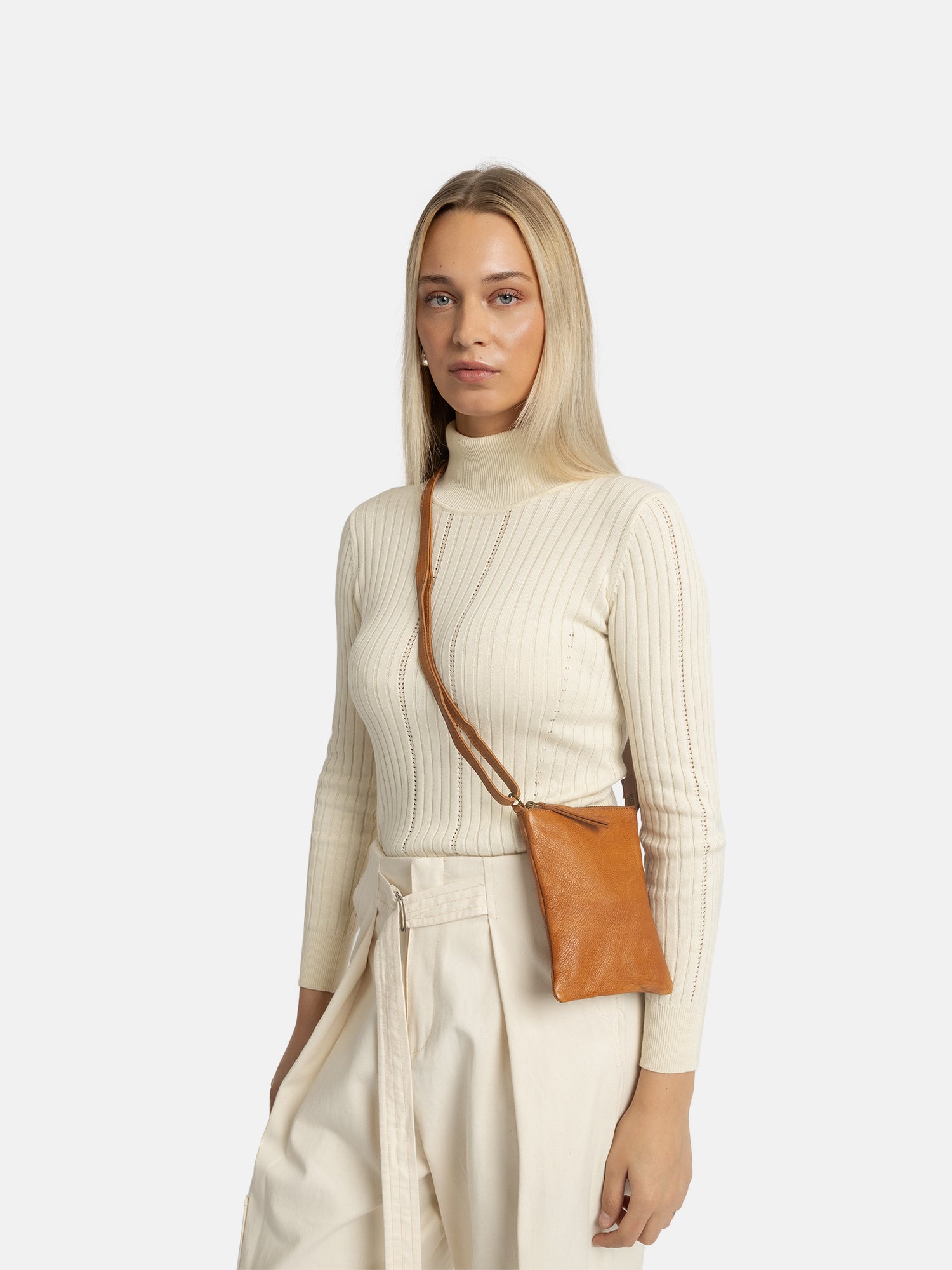 RE:DESIGNED Jane Urban Handytasche Burned Tan Vollleder