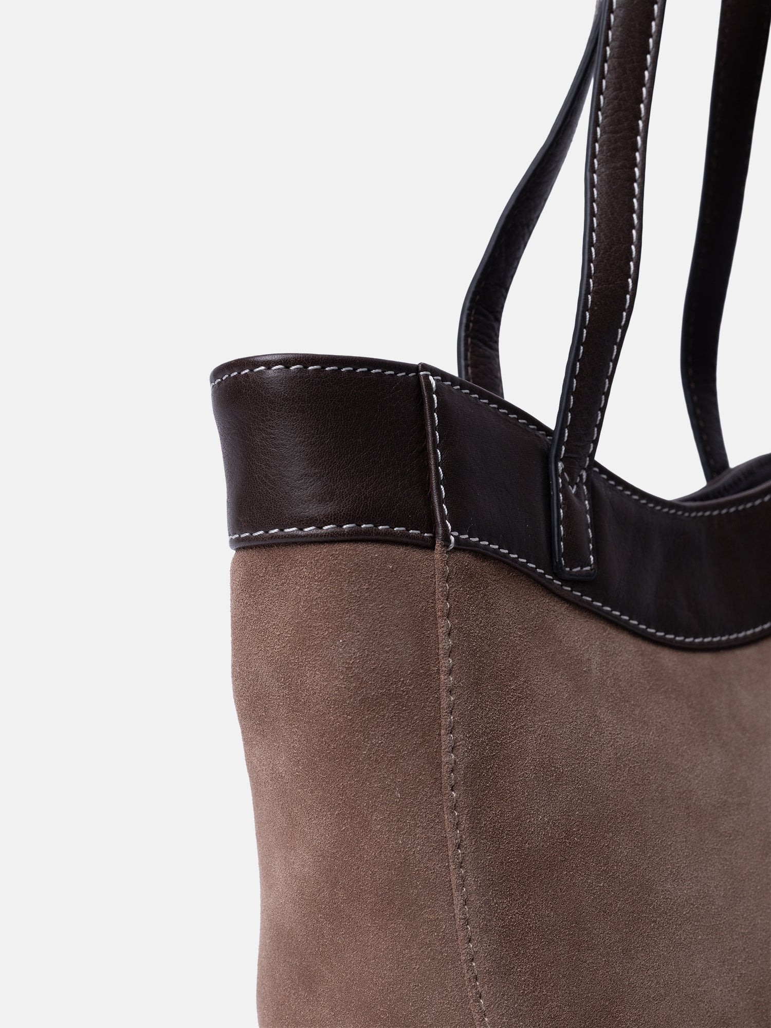 RE:DESIGNED Sol Small Handtasche Grau Vollleder