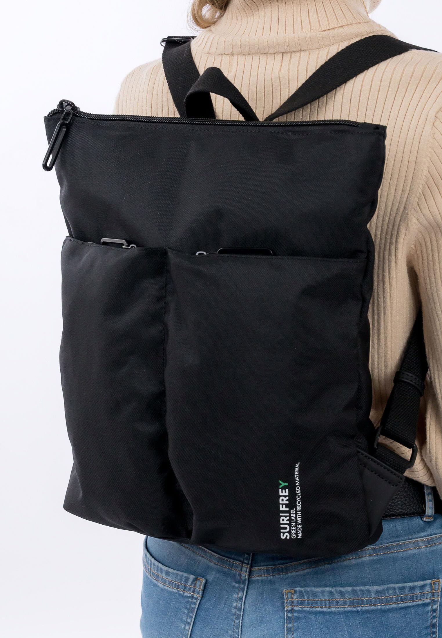 SURI FREY SURI Green Tanny Backpack Rucksack Schwarz
