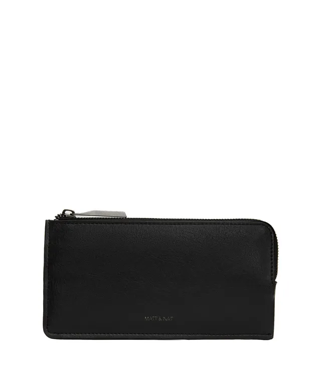 Matt & Nat Seva Vintage Geldbörse Schwarz 12 Karten