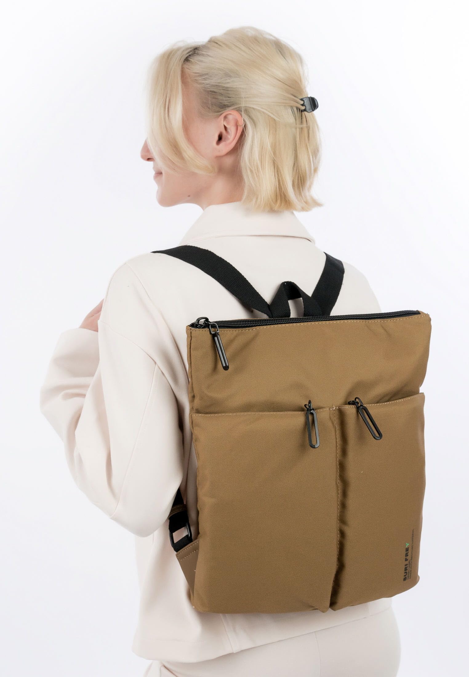 SURI FREY Suri Green Tanny Rucksack Darktaupe Tabletfach