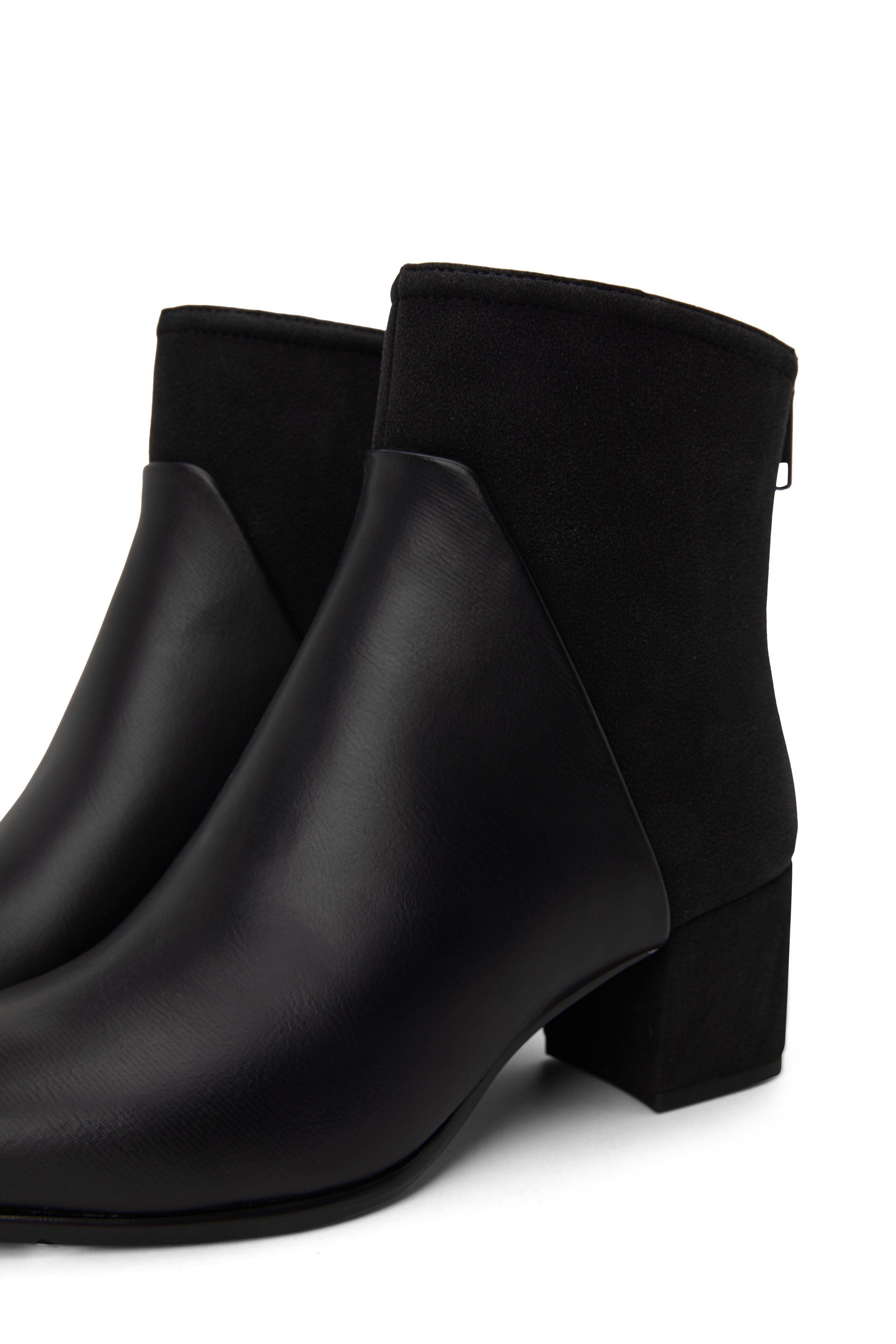 Matt & Nat Dea Stiefeletten Schwarz Blockabsatz