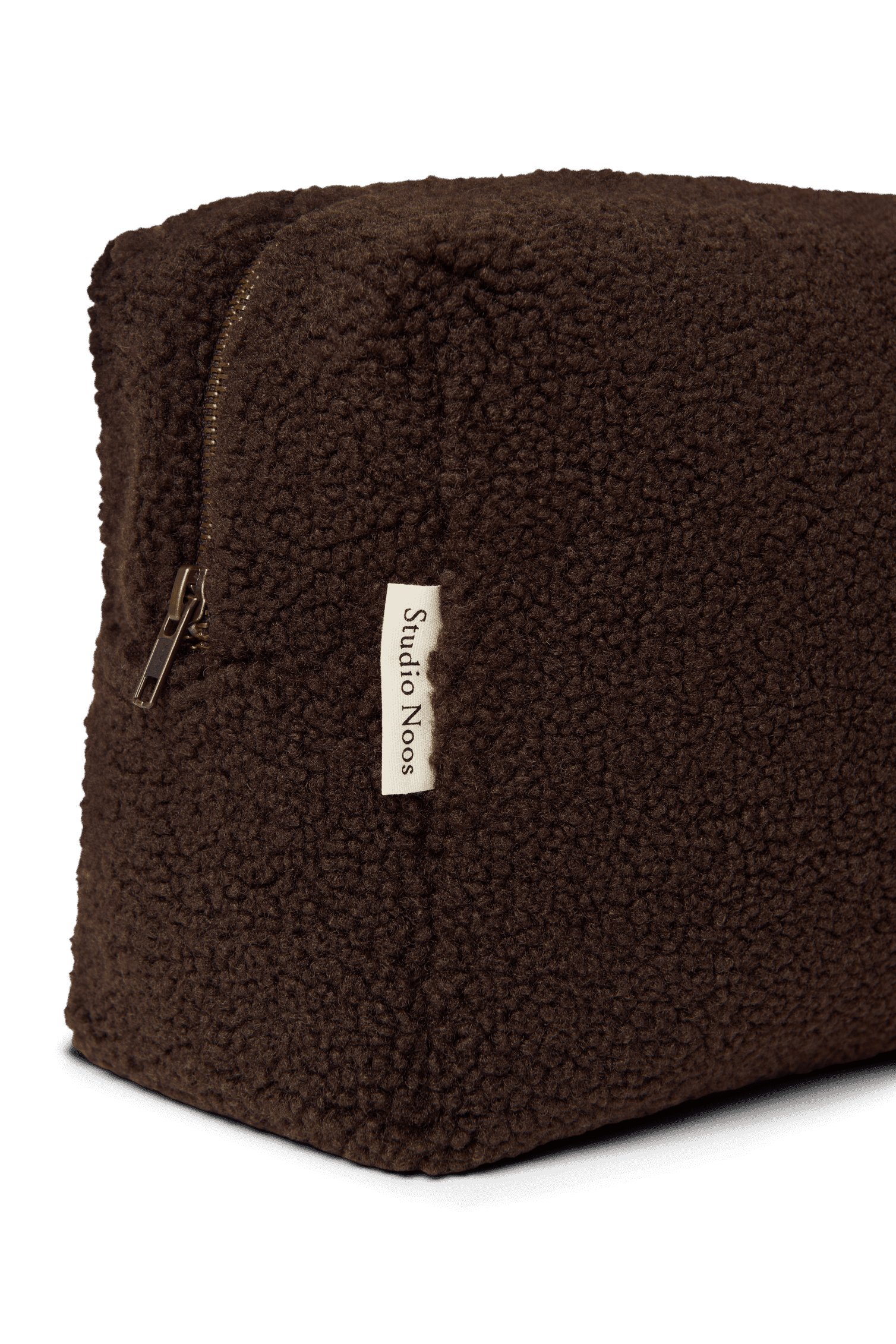 Studio Noos Teddy Kulturtasche Waschtasche Chocolate Braun