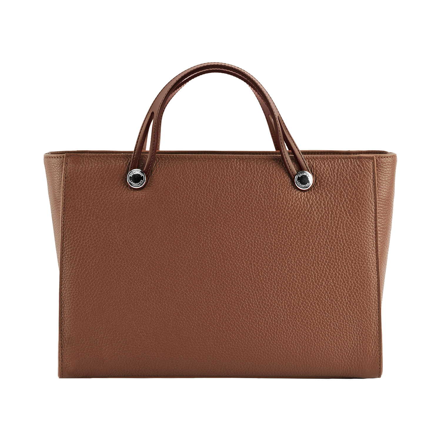 Lamarthe Fidele Handtasche Cognac Vollleder