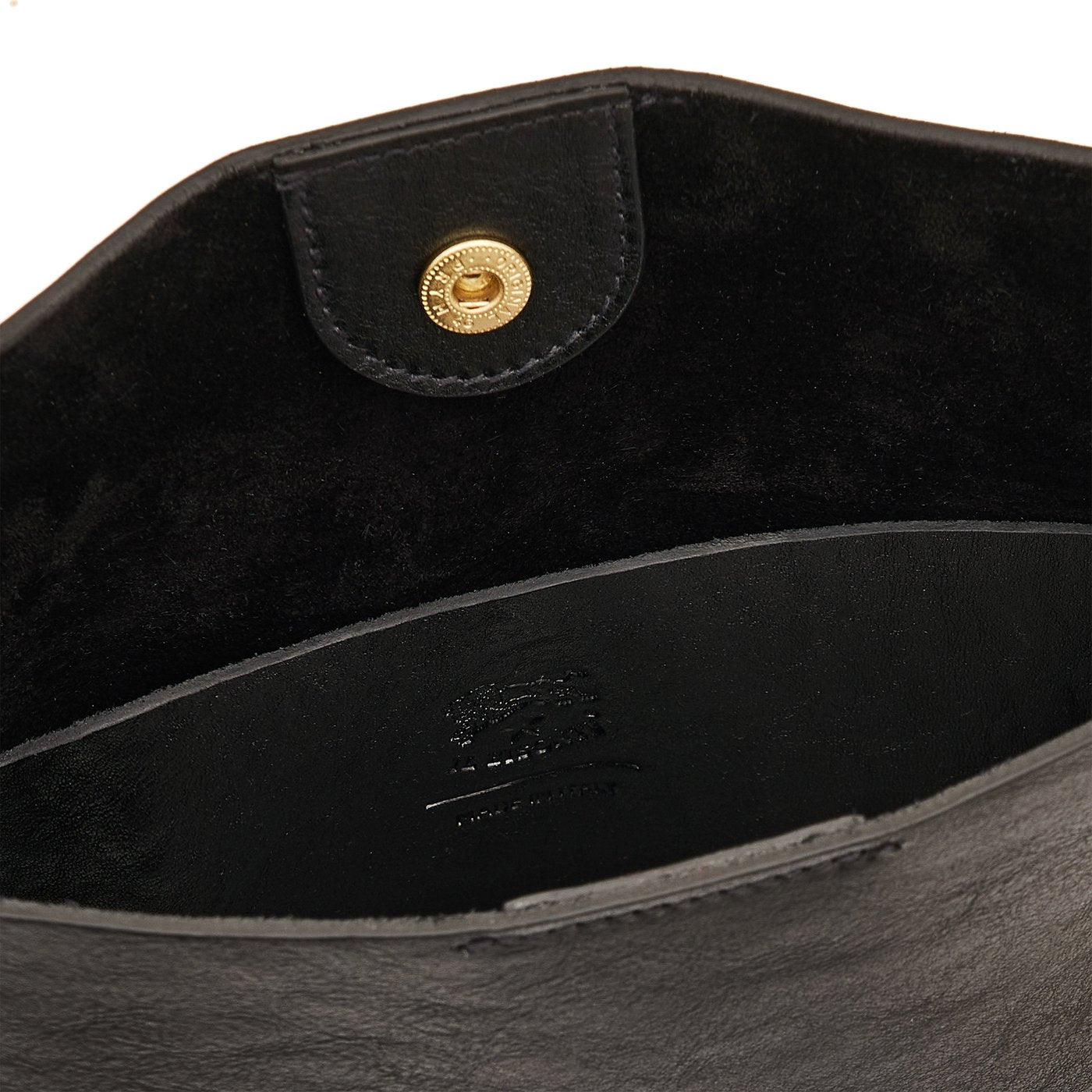 Il Bisonte Snodo Umhängetasche schwarz Vintageleder