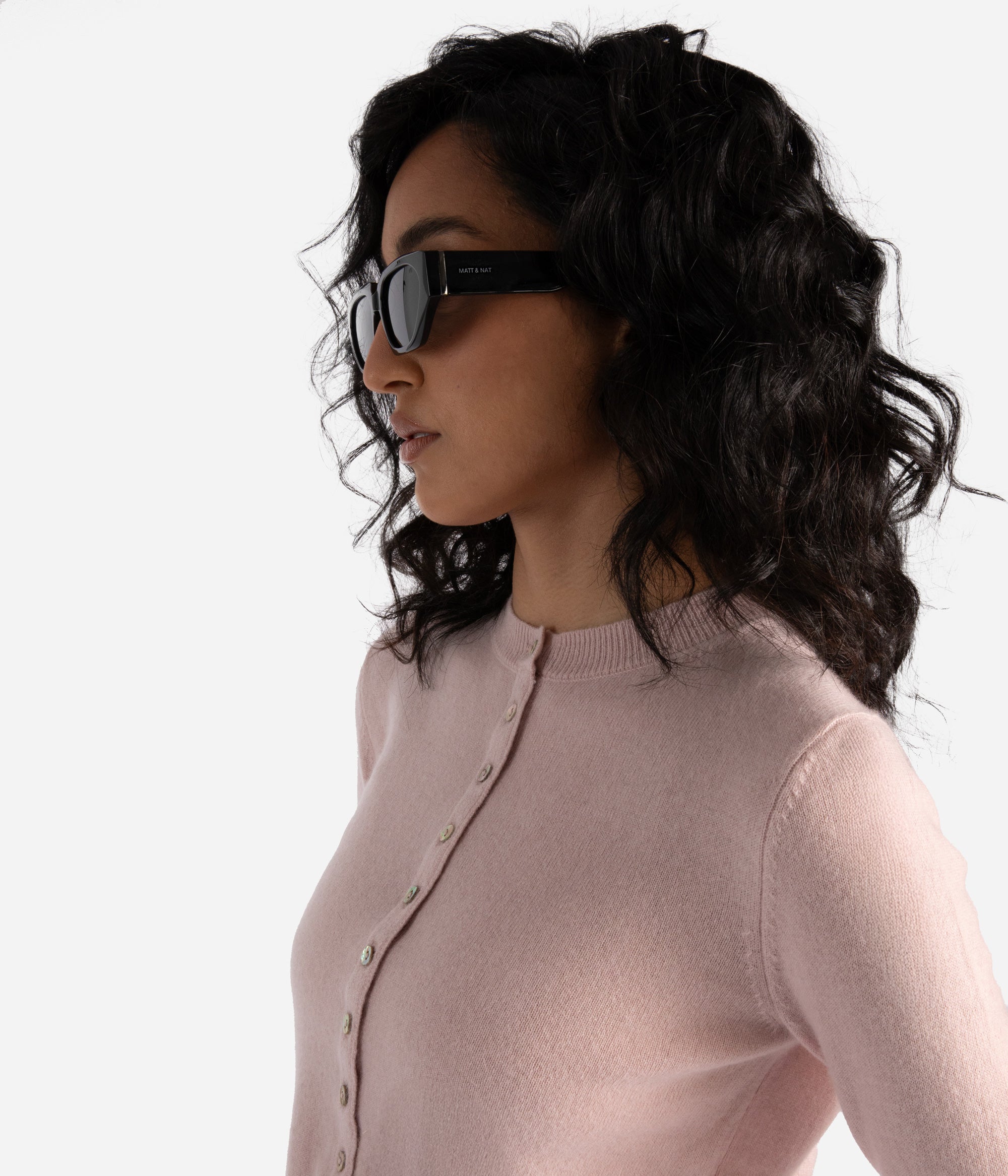 Matt & Nat Juju Sonnenbrille Schwarz polarisiert UV-Schutz