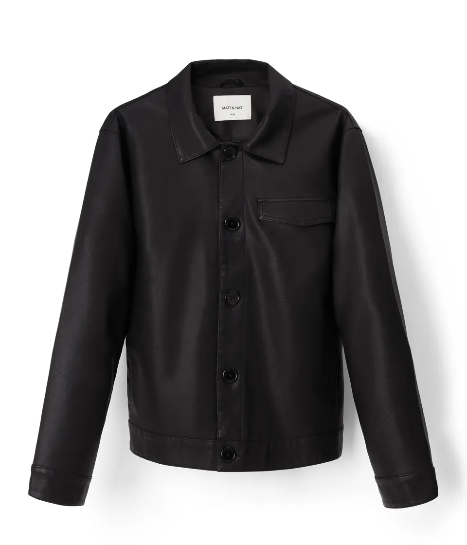 Matt & Nat Niro Jacke Herren Schwarz Vegan S-XL