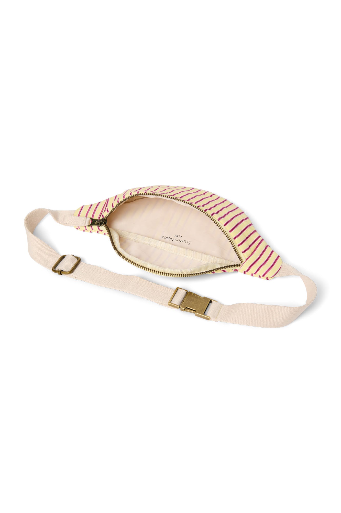 Studio Noos Poplin Striped Mini Bauchtasche Butter Gelb