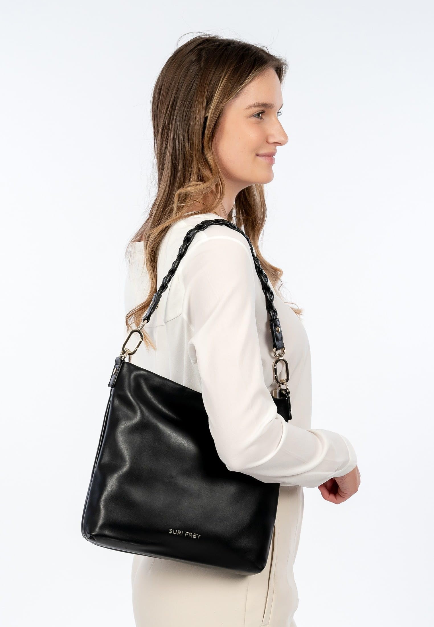 SURI FREY Josy 13632 Umhängetasche Schwarz Uni