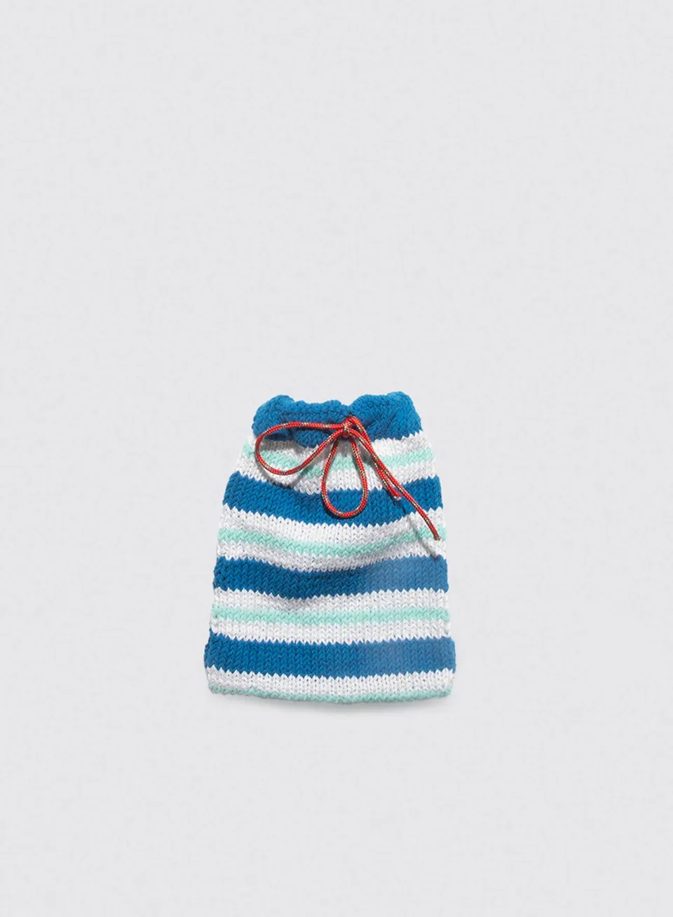 Maria la Rosa Mini Pouch WBS25.36 Beutel Blau Baumwolle