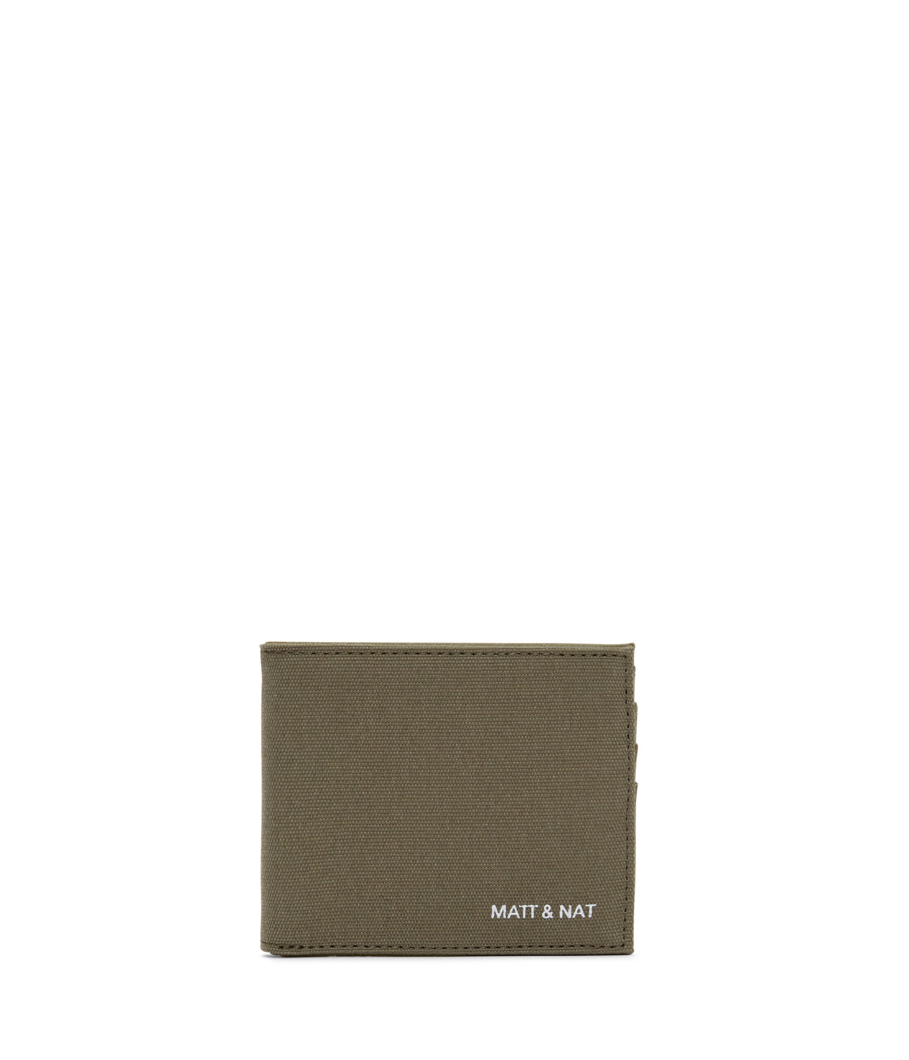 Matt & Nat Rubben Portemonnaie Schwarz Canvas vegan