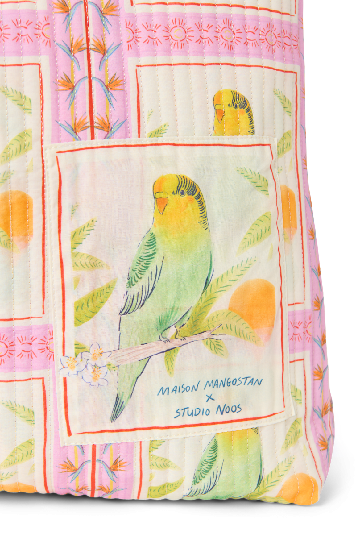 Studio Noos Maison Mangostan Strandtasche Birds