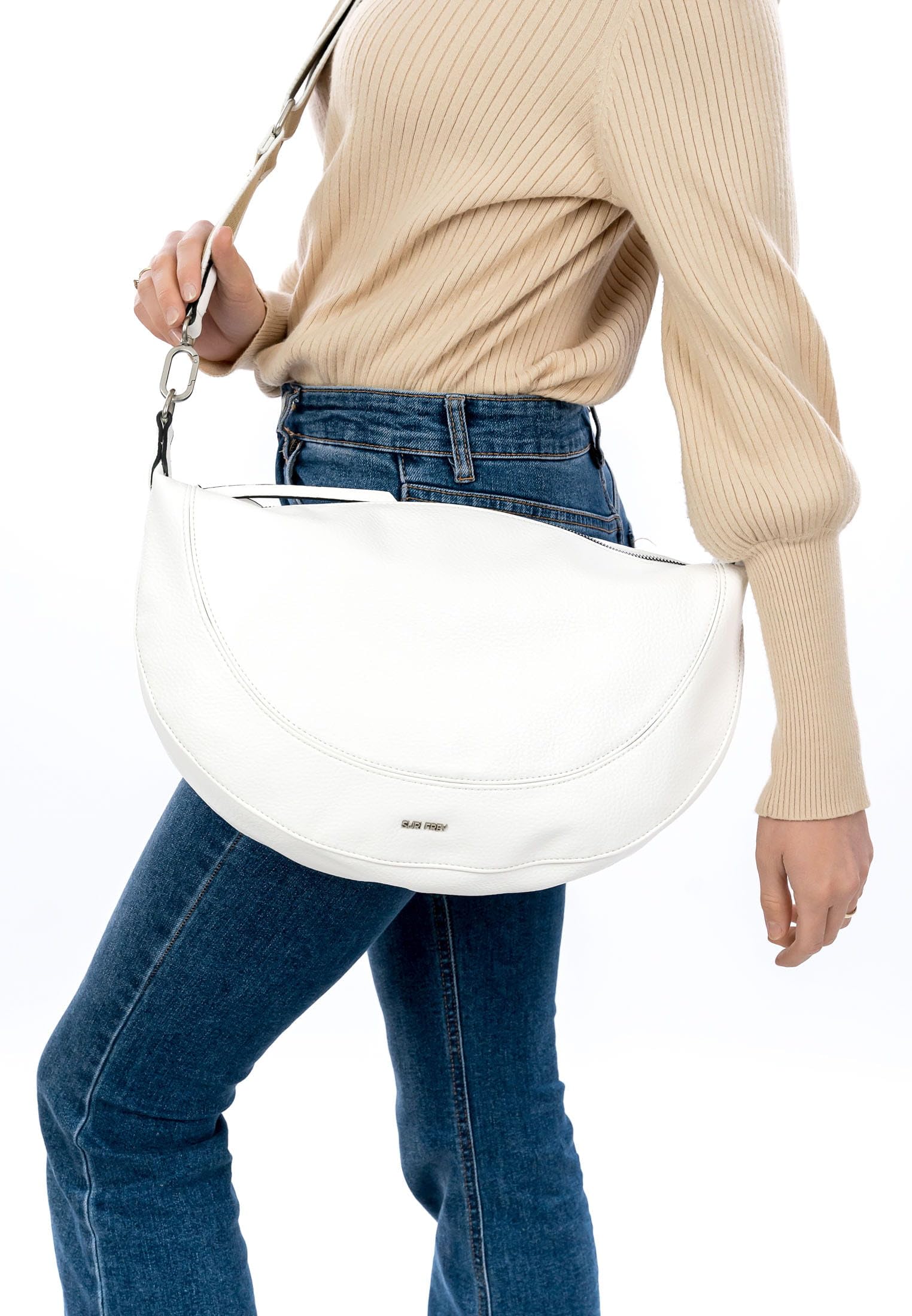 SURI FREY Kimberly Crossbody Bag Umhängetasche White