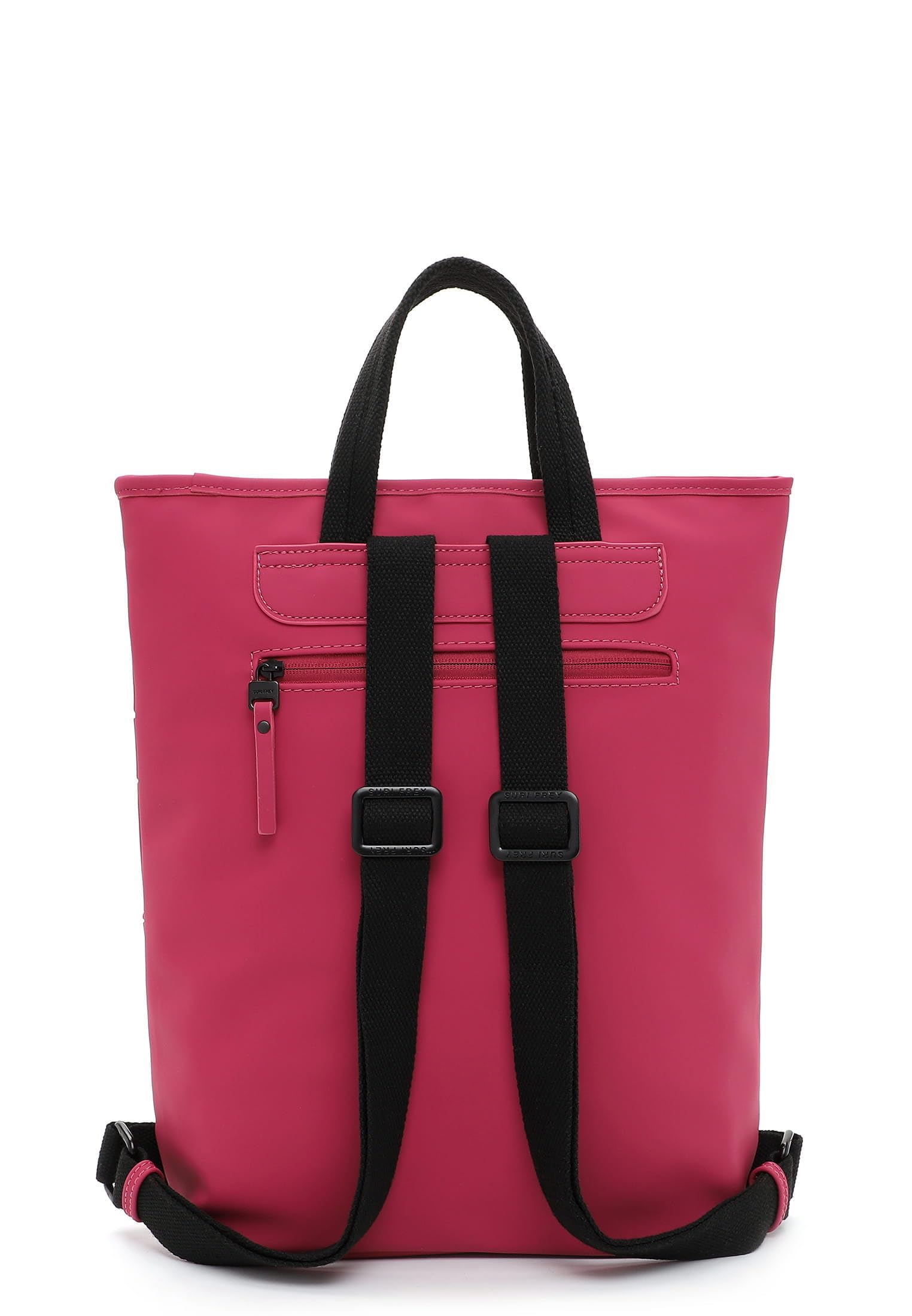 SURI FREY Jessy-Lu City Rucksack Berry 3D-Optik