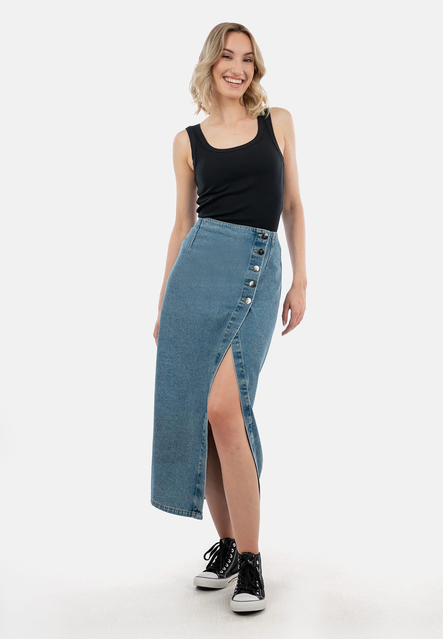 SURI FREY SFY Freyday SFW10043 Jeansrock XS lang