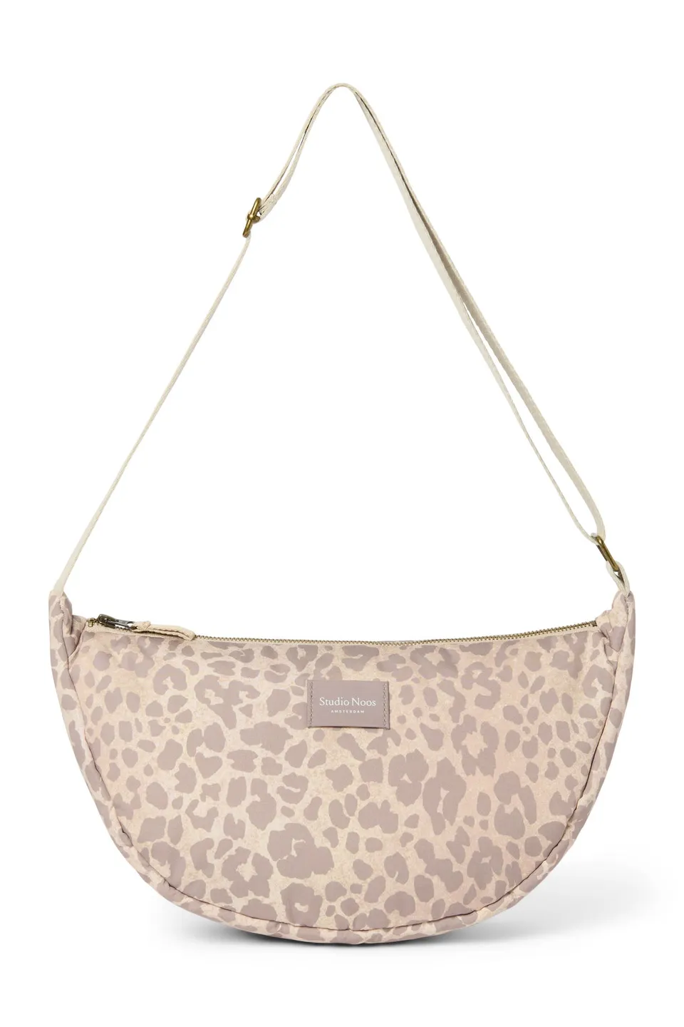 Studio Noos Puffy Adult Fanny Pack Bauchtasche Beige Leopard