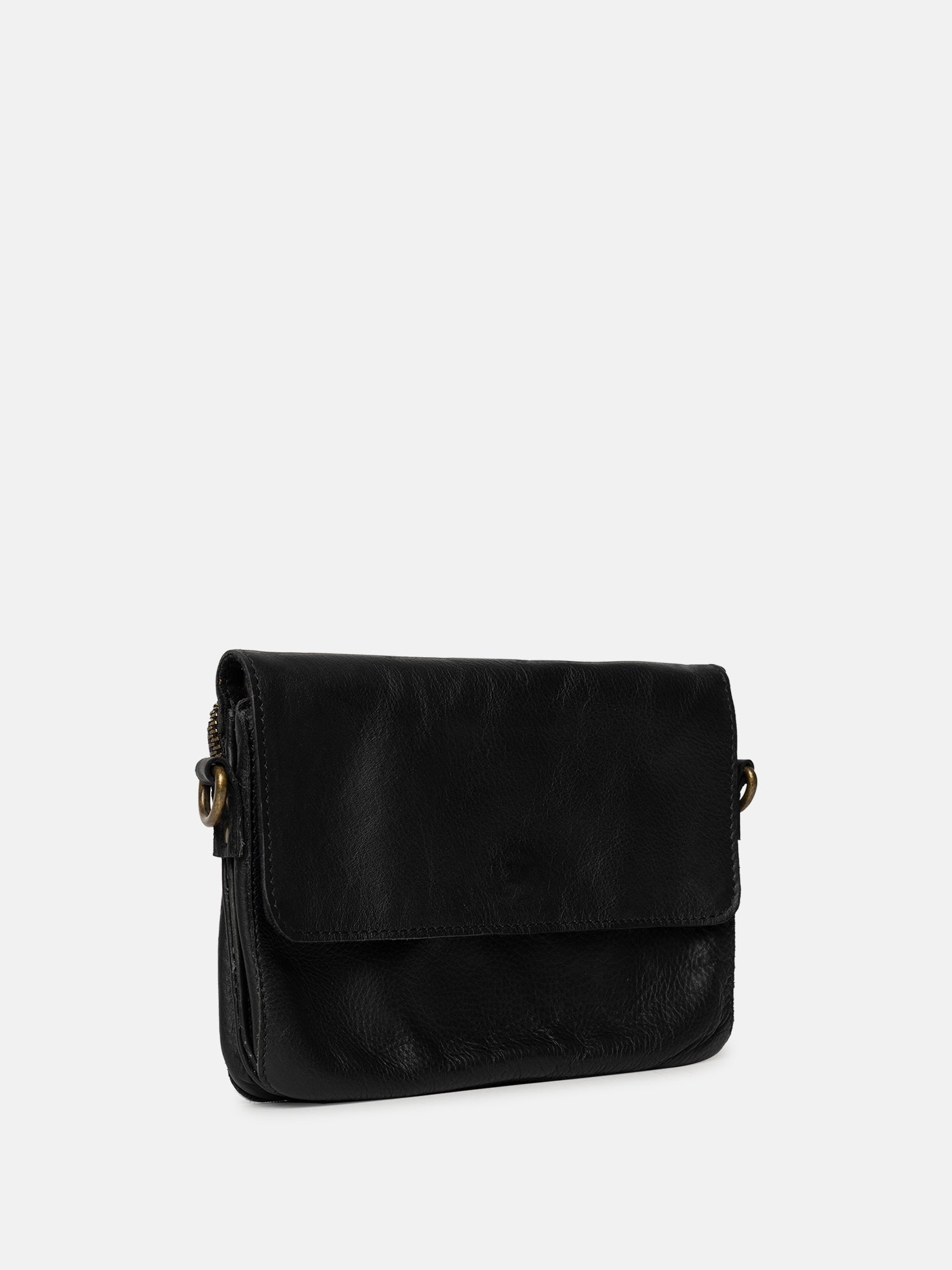 RE:DESIGNED Acile Urban 5137 Clutch Schwarz Vollleder