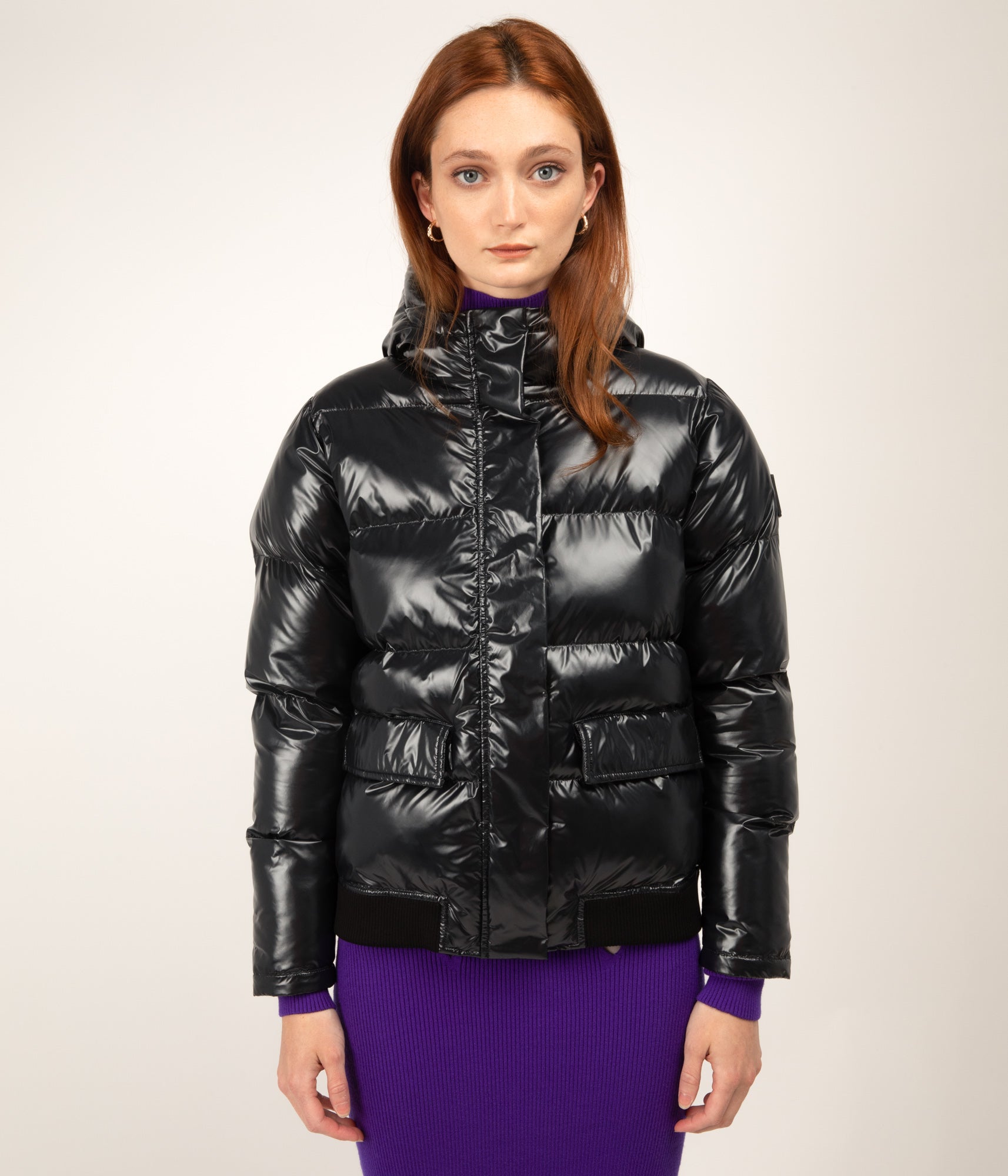 Matt & Nat Kaan Pufferjacke Schwarz Damen S
