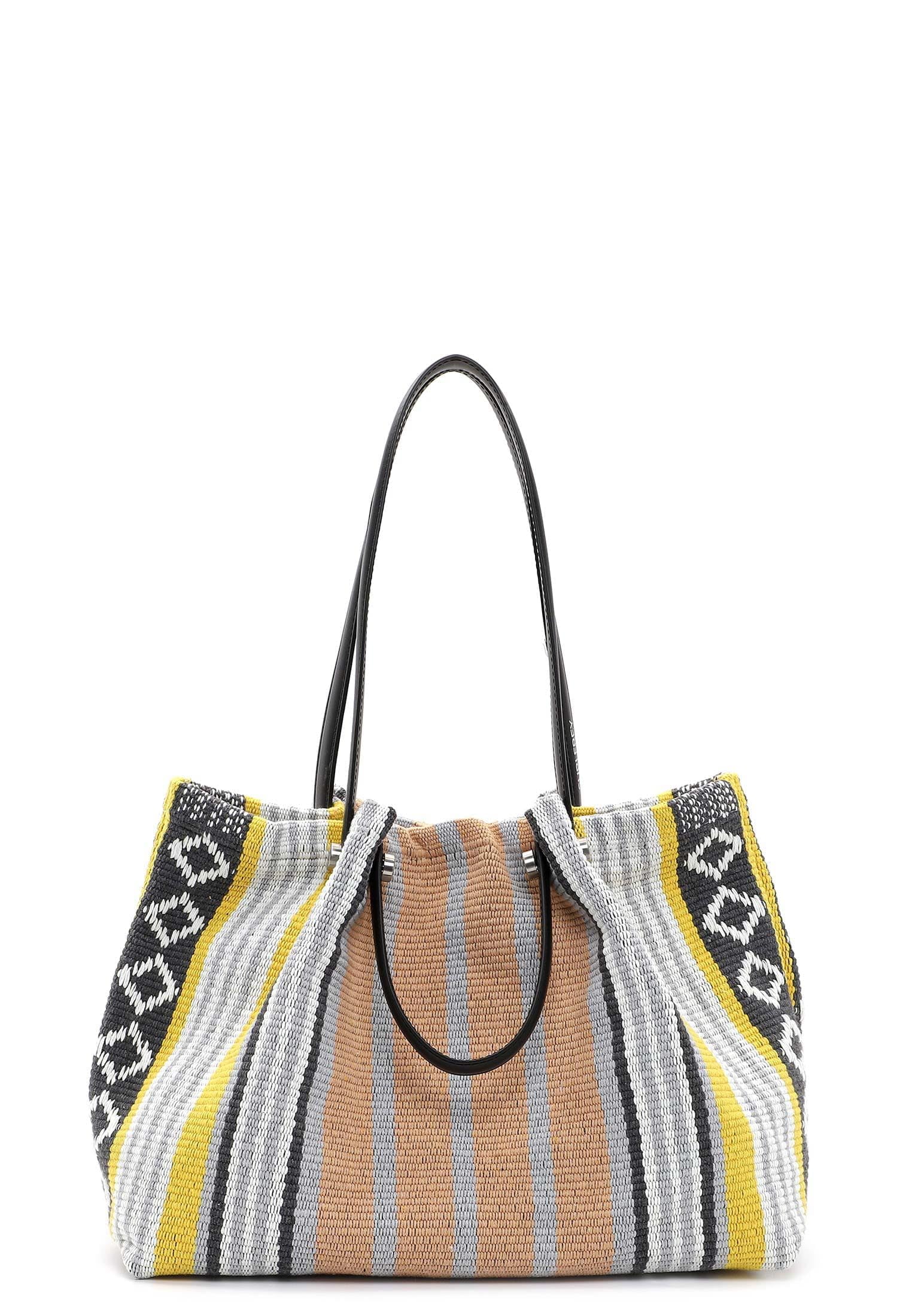 SURI FREY Elly 13790 Shopper Gelb Baumwolle