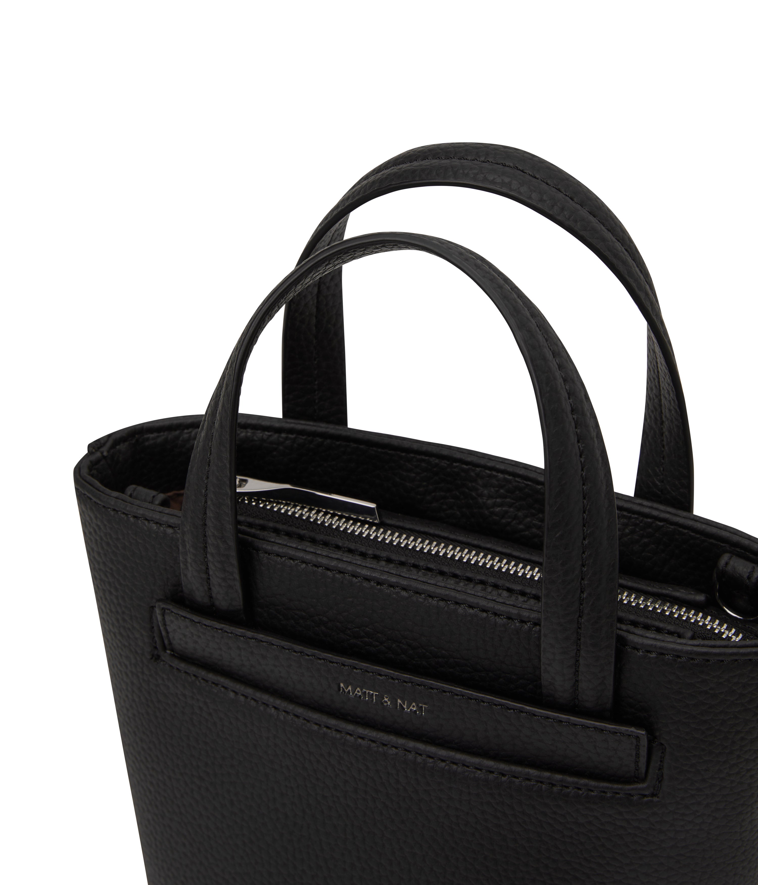Matt & Nat Purity Casa Beuteltasche Schwarz vegan