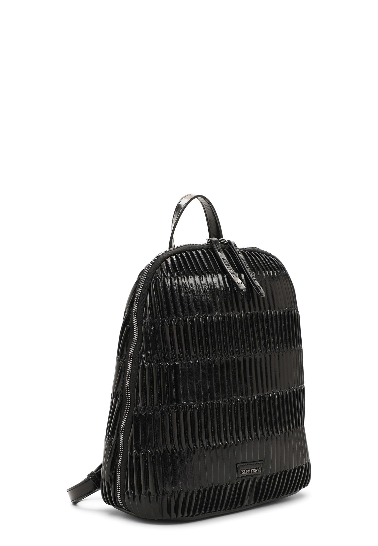 SURI FREY SFY Gaby Backpack Rucksack Schwarz Relief